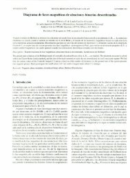 Diagrama de fases magnéticas de aleaciones binarias desordenadas