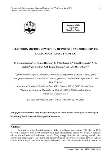 CARBIDE-DERIVED CARBON OBTAINED FROM B4C