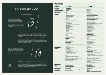 Boletim Técnico nº 1