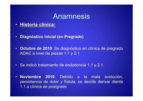 MTA - Postgrados de Odontologia - Universidad de Valparaiso