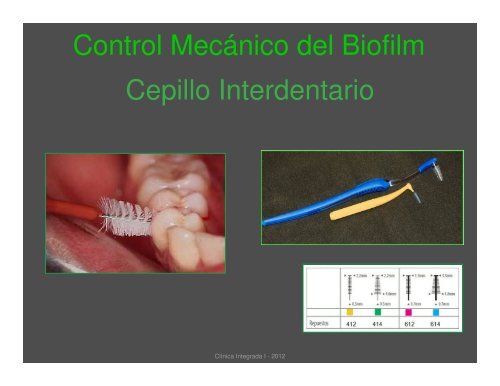 Control Mecánico de Biofilm Dental Registro y Evaluación