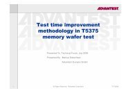 4_Test time improvement methodology in T5375 ... - Advantest