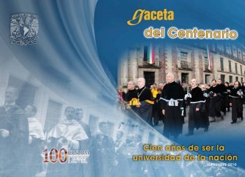 Centenario de la UNAM - UNAM - Universidad Nacional Autónoma ...
