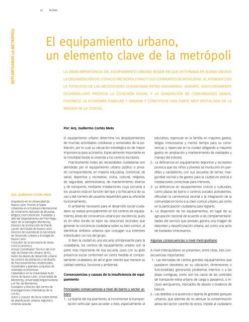 Estrategias para un Desarrollo Urbano ordenado y sustentable