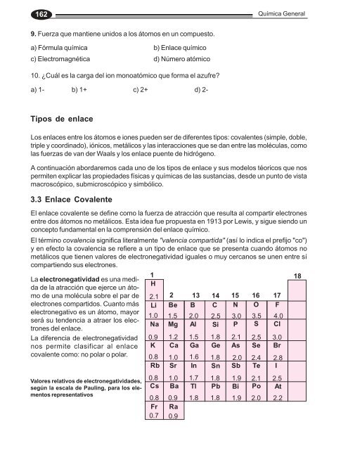 Química General Un Nuevo Enfoque en la Enseñanza de la Química