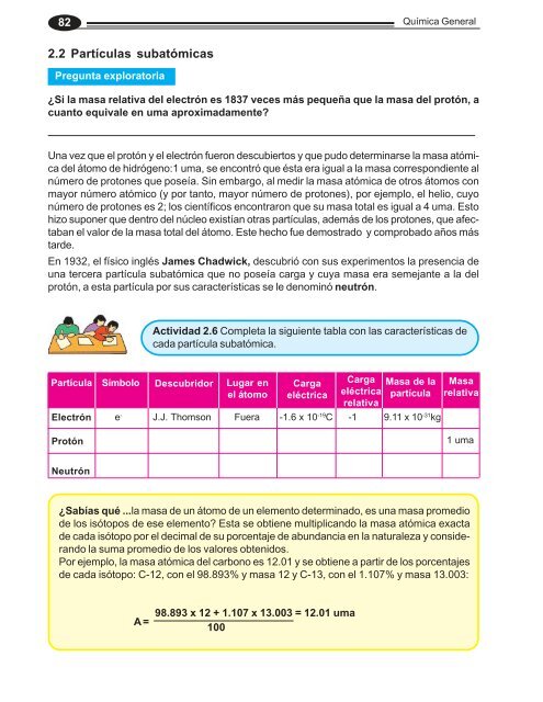 Química General Un Nuevo Enfoque en la Enseñanza de la Química