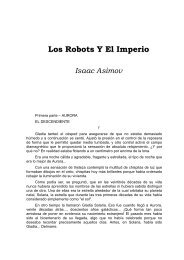 Los Robots Y El Imperio Isaac Asimov