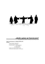 ¿Quién quiere ser franciscano? - Franciscanos OFM Santiago