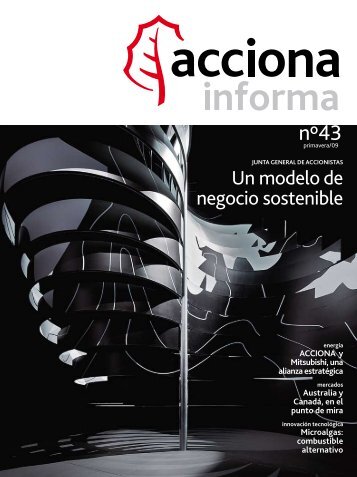 Num. 43 - Primavera 2009 ( pdf - 2445 Kb ) - Acciona