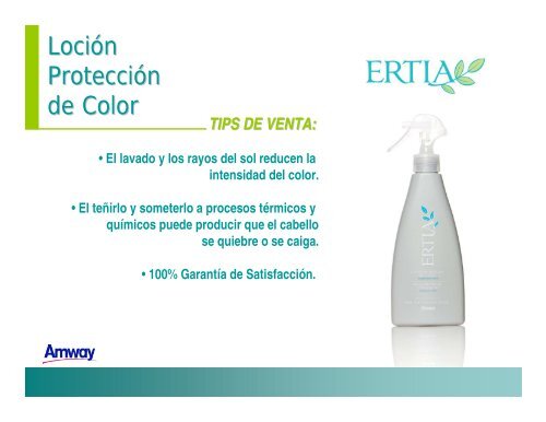 Presentación Ertia (actualizado) - Amway