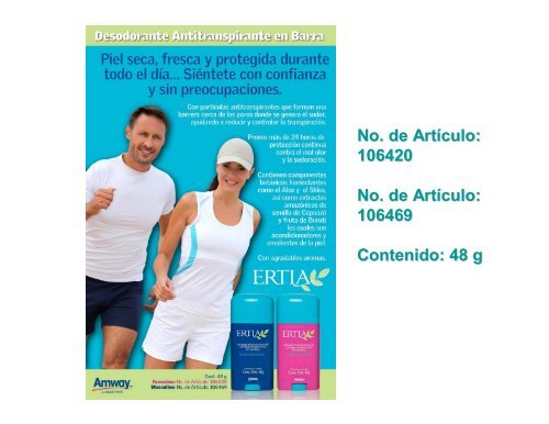 Presentación Ertia (actualizado) - Amway