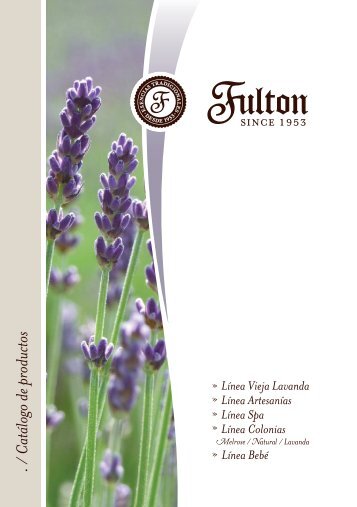 . / Catálogo de productos - Fulton