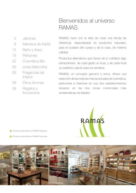 Catálogo en pdf - Ramas