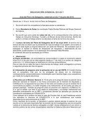 DELEGACIÓN SINDICAL D-II-IA-1 - Investigadores del INAH