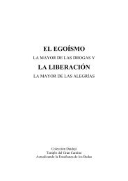 EL EGOÍSMO LA LIBERACIÓN - Historias de un practicante zen