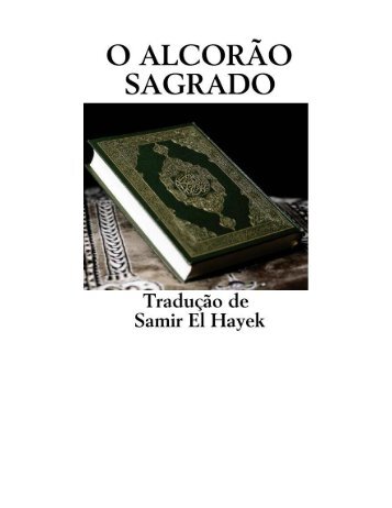 Alcorão Sagrado - eBooksBrasil