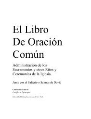 El Libro de Oración Común - Church Publishing