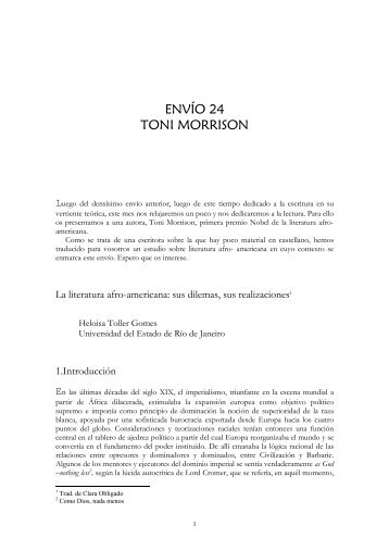 Toni Morrison - Escritura Creativa · Clara Obligado