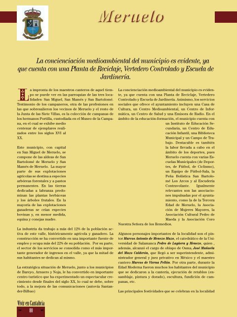 Descargar en PDF el numero 5 - Vivir en Cantabria