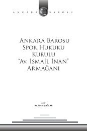 Ankara%20BarosuSpor%20Hukuku%20Kurulu%20Av.%C4%B0smail%20%C4%B0nan%20Arma%C4%9Fan%C4%B1