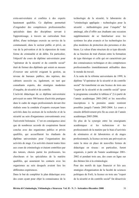 Anno 2, Numero 3, Settembre-Dicembre 2008 - Vittimologia