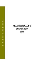 PLAN REGIONAL DE EMERGENCIA 2010 - Intendencia del Maule