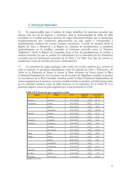 guía: análisis de riesgos naturales para el ordenamiento territorial