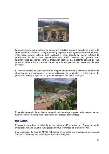 región del Sumapaz - Gobernación de Cundinamarca