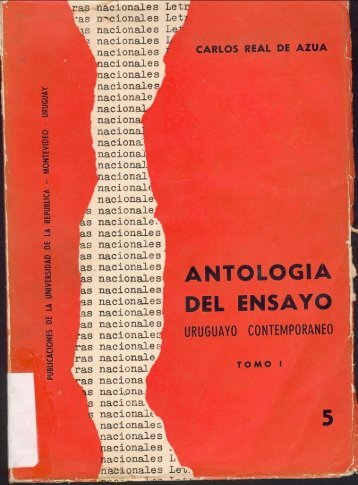 Antología del ensayo uruguayo contemporáneo - Archivo de Prensa