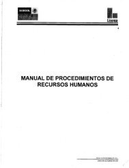 manual de procedimientos de recursos humanos - Liconsa