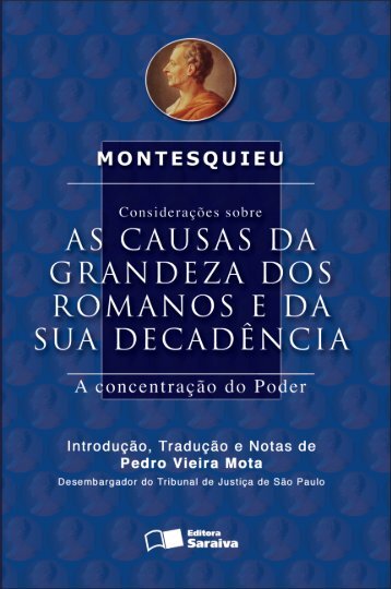 Considerações sobre - Editora Saraiva