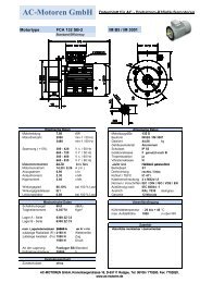 TDB - ACA 132 SB-2 - AC-Motoren GmbH