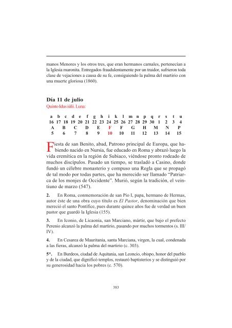 Martirologio sin música.p65 - Diócesis de Canarias