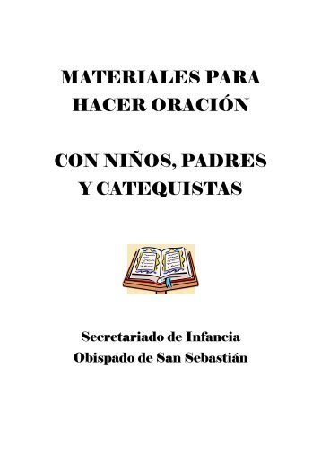 materiales para hacer oración con niños, padres y catequistas