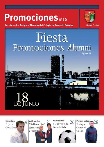 Promociones Alumni - Asociacion Antiguos Alumnos Colegio Peñalba