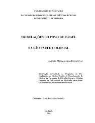 Tribulações do povo de Israel na São Paulo colonial - Cátedra de ...