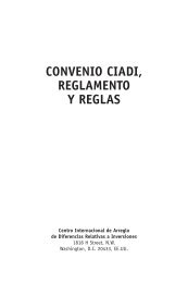 CONVENIO CIADI, REGLAMENTO Y REGLAS - ICSID