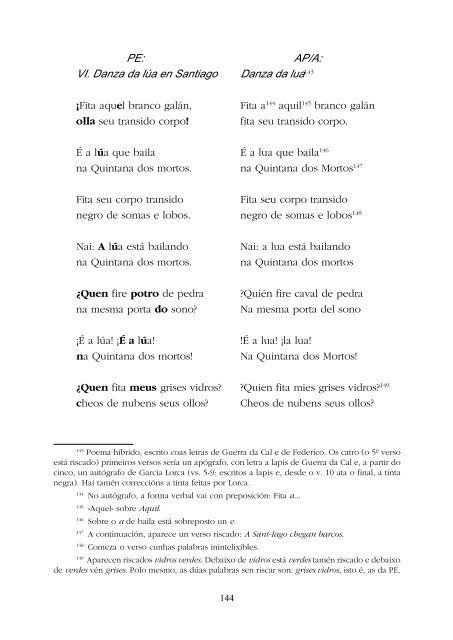 seis poemas galegos - Consello da Cultura Galega
