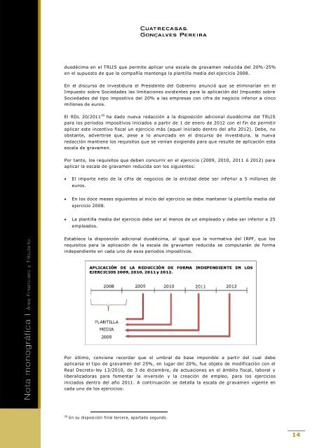 Principales novedades tributarias aprobadas por el ... - Cuatrecasas