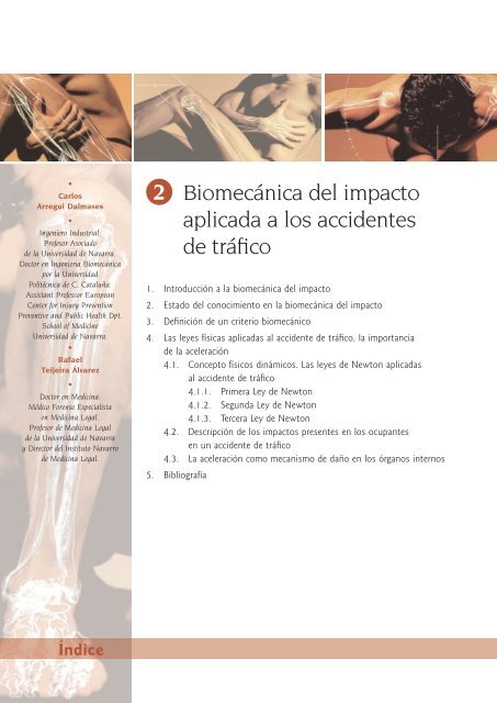 Biomecánica en la Valoración Médico Legal de las Lesiones