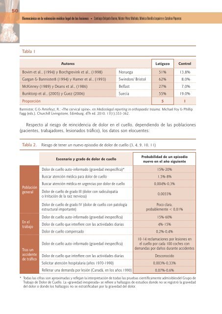 Biomecánica en la Valoración Médico Legal de las Lesiones