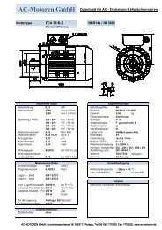 DB - ACA 56 B-2 - AC-Motoren GmbH