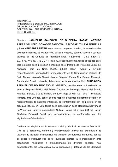 PRINCIPIO DE PROPORCIONALIDAD.pdf - Fundepro.com.ve