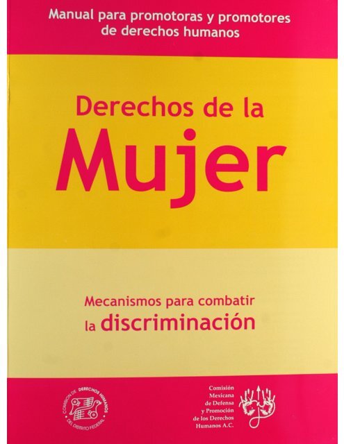 manual mujer - Comisión de Derechos Humanos del Distrito Federal