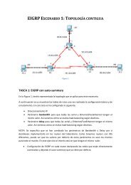 EIGRPESCENARIO 1:TOPOLOGÍA CONTIGUA - La Salle