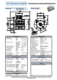 TDB - ACA 100 LB-8 - AC-Motoren GmbH