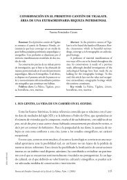CONSERVACIÓN EN EL PRIMITIVO CANTÓN DE ... - Palmensis