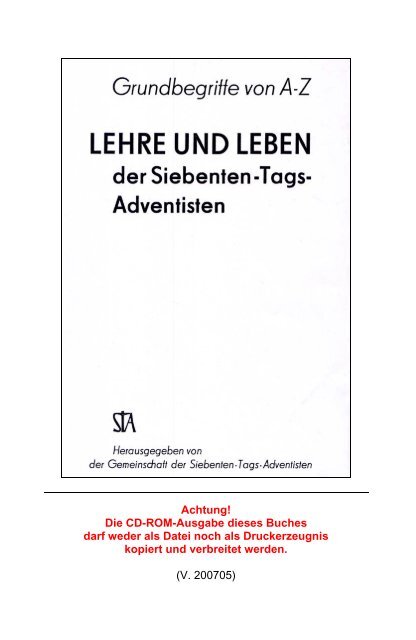 HEILIGER - Freikirche der Siebenten-Tags-Adventisten in ...