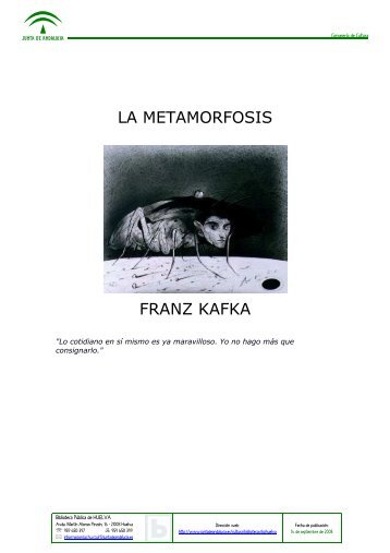 La metamorfosis de Kafka