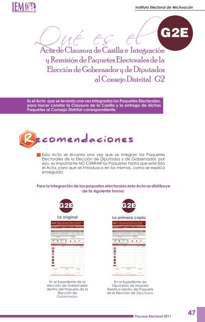 1 - Instituto Electoral de Michoacán
